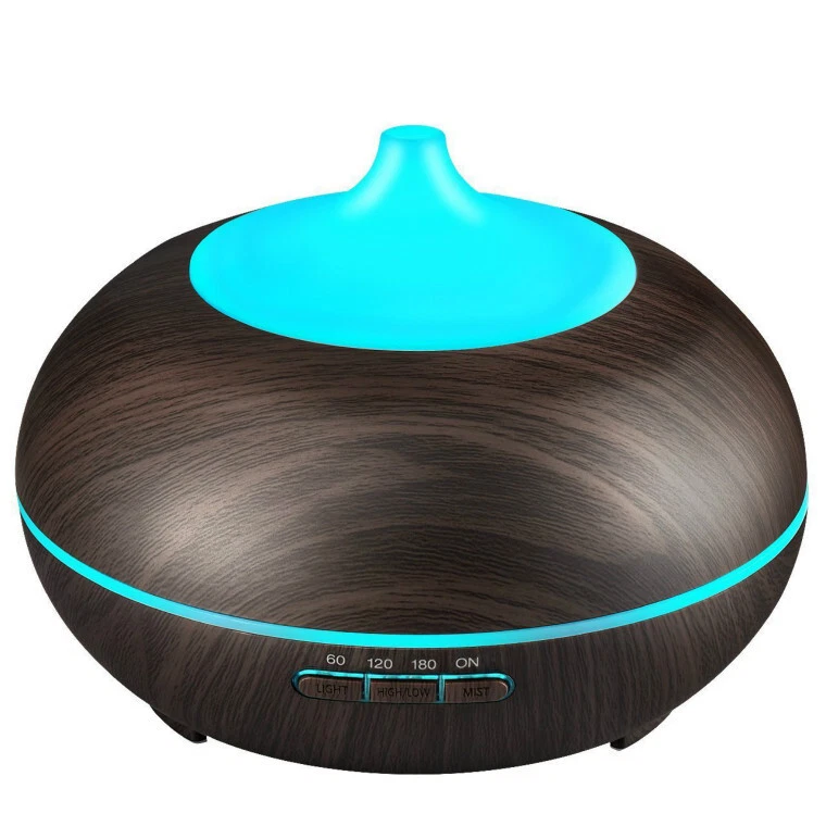 aroma oil diffuser wood electric humidifier ultrasonic air humidifier 10 oz - Image 2 of 4