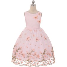 PINK Size 4 Flower Girl Dress Bridesmaid Formal Birthday Dance Recital Party