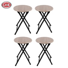 Küchenhocker Klapphocker Bistrohocker Rundhocker Bistrostuhl Eiche Buche