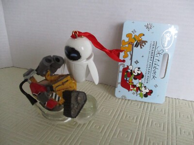 Disney Pixar - Wall E & EVE - Weihnachtsdeko zum Aufhängen - Skizzenbuch Ornament