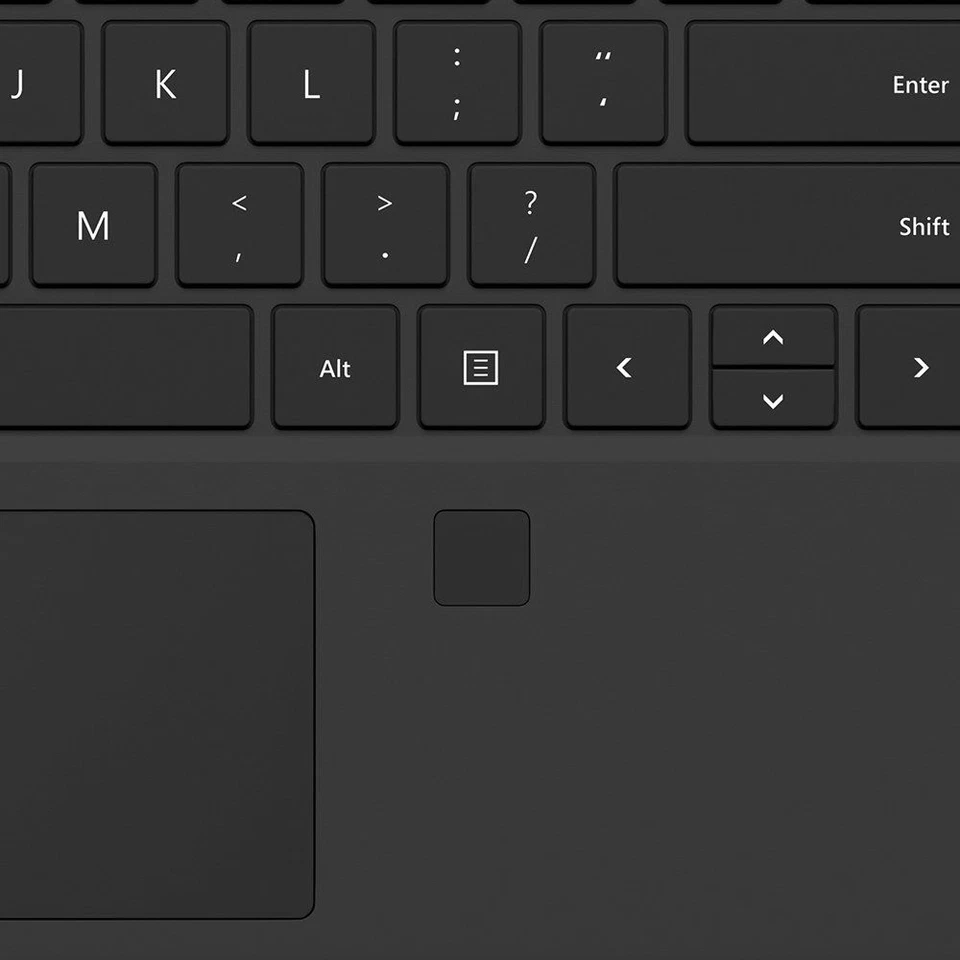 Microsoft Surface Pro Type Cover 1755 Black Fingerprint ID Black (EQQ4434) - Image 2 of 2