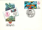 1979 Soviet FDC letter cover COSMONAUTICS DAY with stamp INTERKOSMOS