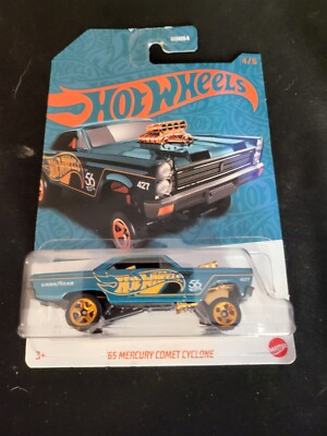 2025 Hot Wheels 56TH Anniversary 4/6 '65 MERCURY COMET CYCLONE CRACKED BLISTER