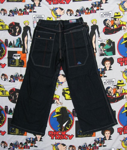 VINTAGE 90s Kikwear Wide Leg Jeans 36 