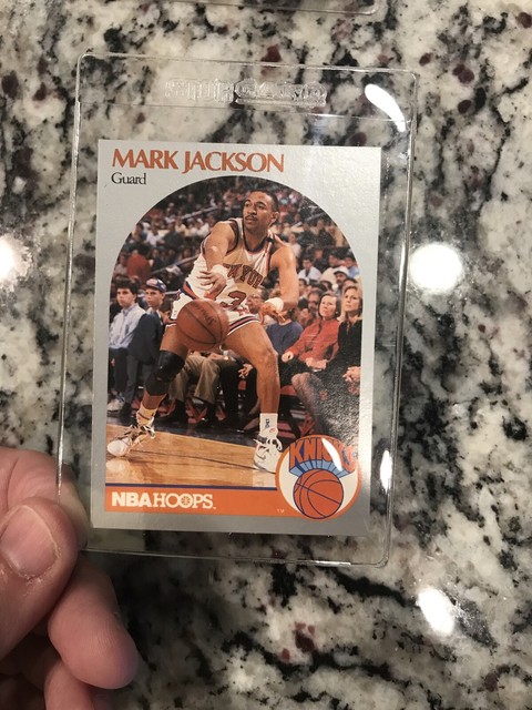 1990 91 Hoops Basketball Card 205 Mark Jackson Menendez Brothers In 