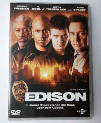 EDISON DVD | NM NM | Kevin Spacey  Justin Timberlake  Morgan Freeman  LL Cool J