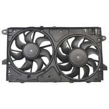 Radiator AC Condenser Cooling Fan Assembly For 2013-2016 Chevy Malibu 2.0L 2.5L