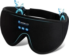 Sleep Mask with Bluetooth Headphones, 3D Sleep Mask Wireless Music Eye Mask