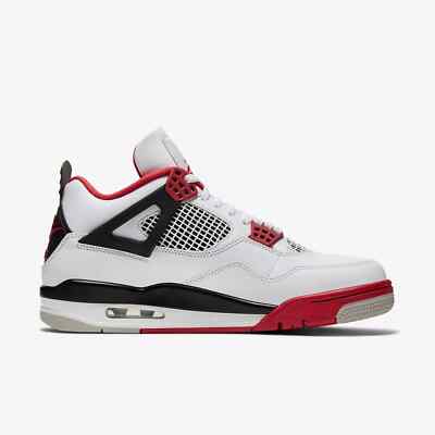 シューズ(男性用) Nike Air Jordan 4 Retro OG Fire Red 2020 Nike Air Jordan 4 Retro OG Fire Red 2020 Men's Shoes - Size