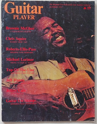 Revista Guitar Player Octubre 1973 Brownie McGhee Roberts Ellis Chris Squire - Imagen 3 de 17