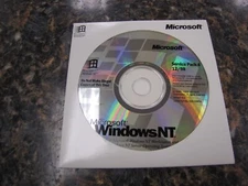 Vintage Microsoft X04-10659 WindowsNT SP4 CD-ROM Only - LX25