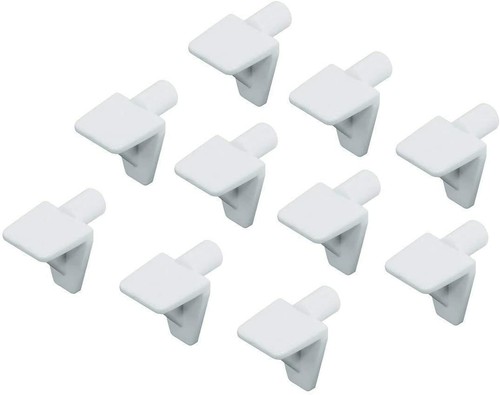 Support D'étagère Häfele - 10 Broches Transparentes 5mm Pour étagères Réglables