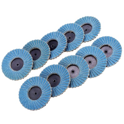 20x 3'' Zirconia Quick Change Sanding Disc 40Grit Die Grinder Flap Grinding Wheel