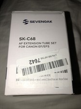 Sevenoak SK-C68 AF Extension Tube Set For Canon EF/EFS brass 