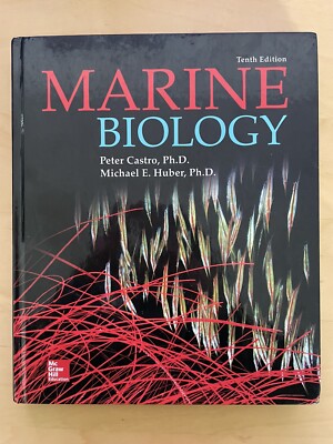 Marine Biology by Michael E. Huber and Peter Castro (2015, Hardcover)