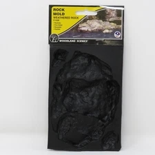 Woodland Scenics 1238 Weathered Rock Mold Scenery Landscape Train Layout Tool