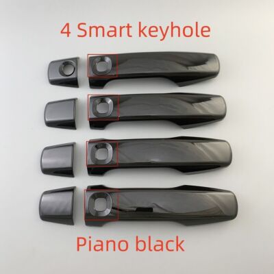 2008-2015 Lexus LX570 Piano Black Door Handle Covers