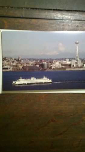 2 WASHINGTON STATE FERRY CHRISTMAS GREETING CARDS WASHINGTON STATE WA - Picture 11 of 12