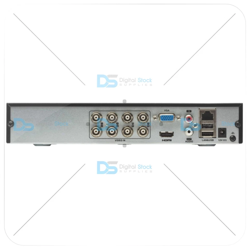 HIKVISION HILOOK DVR 4 8 16 CH TURBO HD 1080P 2MP HDMI VGA CCTV DVR RECORDER - Immagine 2 di 4