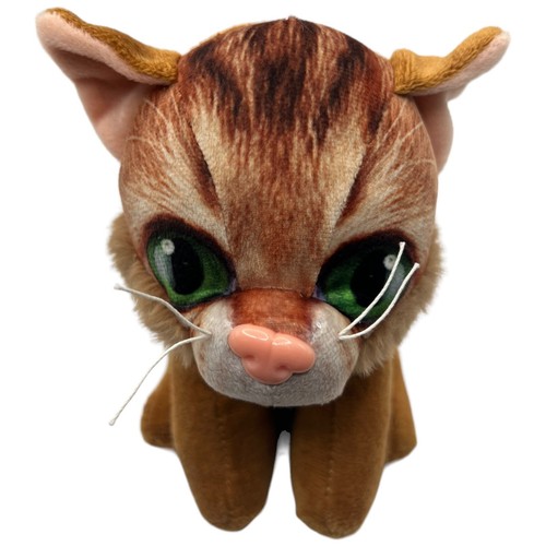 Dan Dee Orange Tabby Cat 7" Large Green Eyes Plush Toy Collectors Choice Toy - Picture 2 of 10