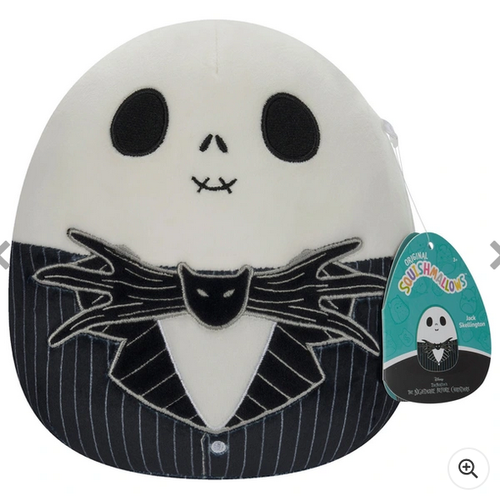 Original Squishmallows 25 cm The Nightmare Before Jack Skellington Plüsch - Foto 2 di 24