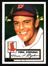 Vern Stephens 1983 Topps 1952 Reprint Series #84 BASEBALL Card