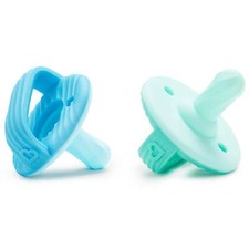 Munchkin Sili-Soothe  Teethe Silicone Pacifier  Teether 2 Pack