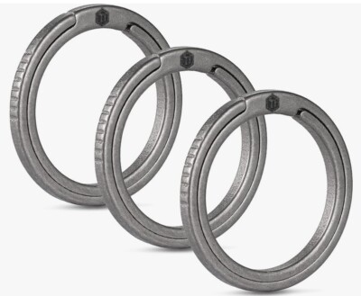 KeyUnity Ka 08 Titanium Flat Key Rings, UK