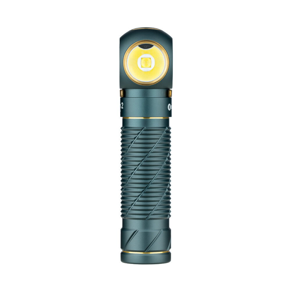 美品　OLIGjHT Perun2 Olight Perun 2 Mini LED Rechargeable Headlamp - Blue - Cool