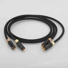 OFC Pure Copper RCA Cable HiFi Audio Signal Interconnect Cable