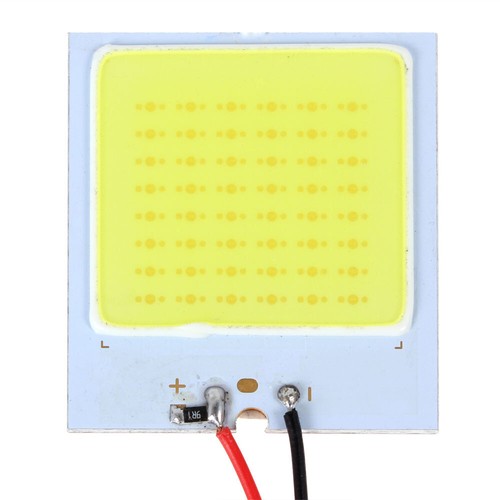 1x 48-SMD COB White LED T10 4W 12V Car Interior Panel Lights Dome Lamp Bulb Kit - Picture 10 of 12