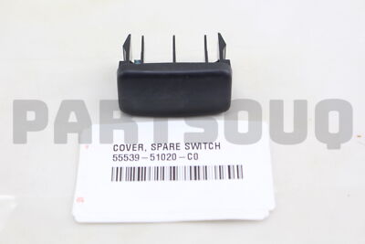 【K0u810】10kg×4 20kg×2 55539-AE010-C0 Genuine Toyota Cover, Spare Switch Hole
