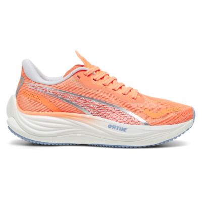Puma Velocity Nitro 3 Lace Up Running  Womens Orange Sneakers Athletic Shoes 377