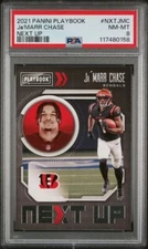 Ja'Marr Chase 2021 Panini Playbook - Next Up  #NXT-JMC (RC) Rookie