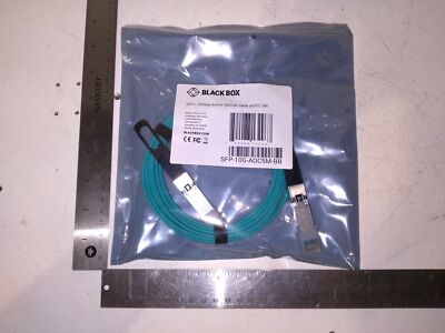 Black Box SFP-10G-AOC5M-BB SFP+ 10Gbps Active Optical Cable (AOC)