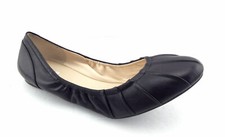 New Cole Haan Women's Monique Black Leather Ballet Flat Sz 7B