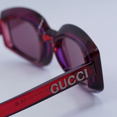 GUCCI GG1719S 004 Transparent Red/Violet 51-23-145 