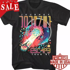 Journey Escape World Tour 1981 Men’s T Shirt, Shirt For Music Fan