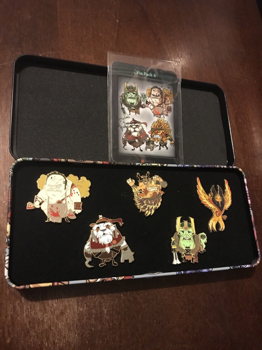 DOTA 2 Hero Pin Pack Set #6 5-Pin Set And Card Brand New SET 2 | eBay