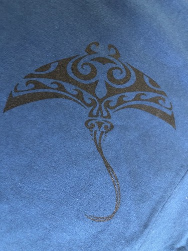 VTG.Hawaiian HONU KAUAI OAHU MOLOKAI MAUI LANAI NIIHAU Navy Blue Men’s Surf 2XL - Picture 8 of 21