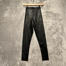 Commando Sz Small Perfect Control Faux Leather Leggings Women's