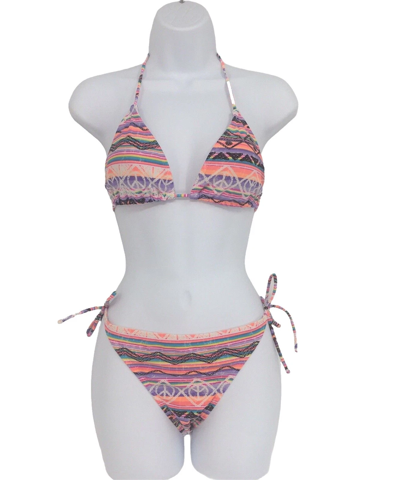 Traje de baño a rayas Op Multicolor para Mujer