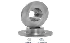 2x Original CITROËN 4249.C0 Bremsscheiben Ø 272 mm hinten CITROËN FIAT PEUGEOT