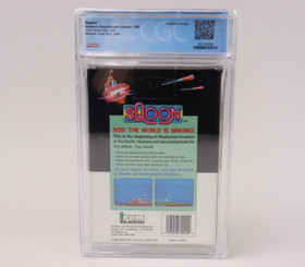 Sqoon Nintendo NES CIB Complete w/Box & Manual CGC Graded 7.5 Beauty w/8.0 Box!