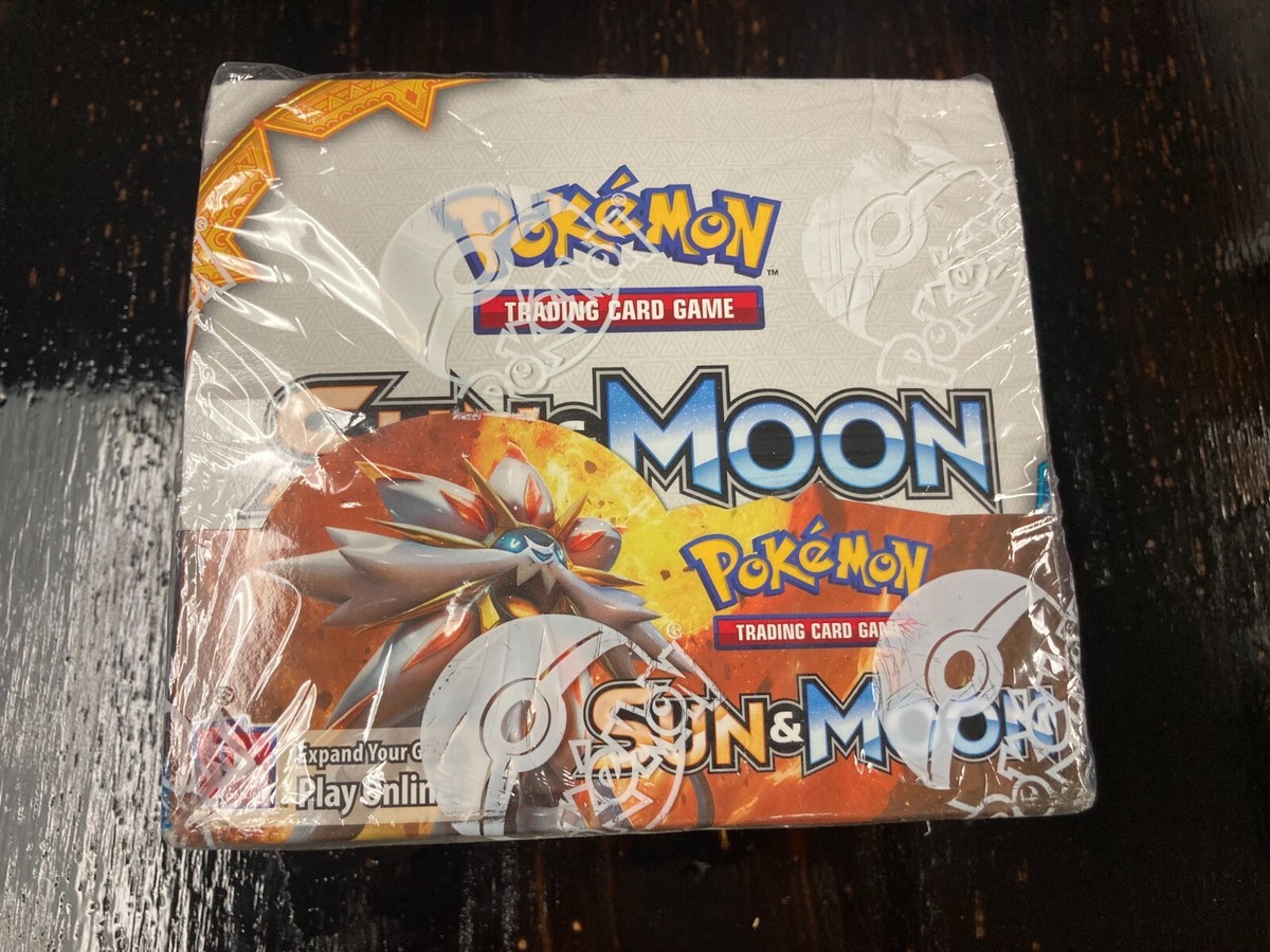 Pokemon Sun & Moon Base Set Booster Box Sealed | eBay