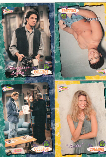 Saved By The Bell-1994-The College Years-Collector Cards-Lot 26,4 cards- Cards - Photo 1/1