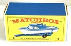 Matchbox Lesney No.9 Boat and Trailer w/Original Box