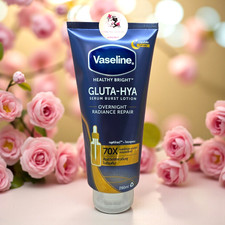 Vaseline Healthy Bright Gluta Hya Serum Burst Lotion Overnight Repair 290 ml NEW