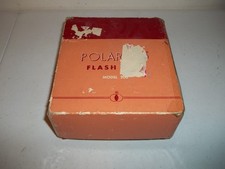 Vintage Polaroid Flash Gun Model 200 original box untested Nice L K