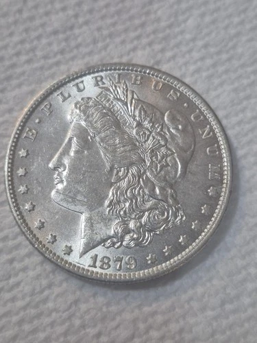 Morgan Silver Dollar 1879 New Orleans $1 Coin 0.9 Fineness United States